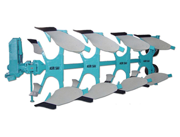 180° reversible 4 Furrow