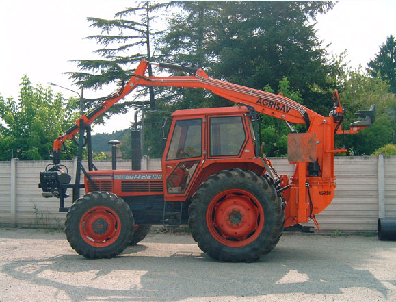 P.A.S. 1000 a riposo con braccio davanti