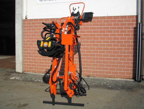 P.A.S. 350 a riposo sui suoi piedini