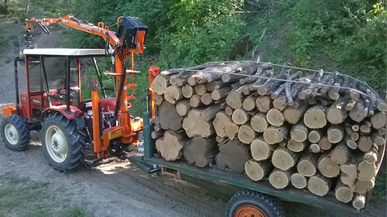 P.A.S. 350 con rimorchio