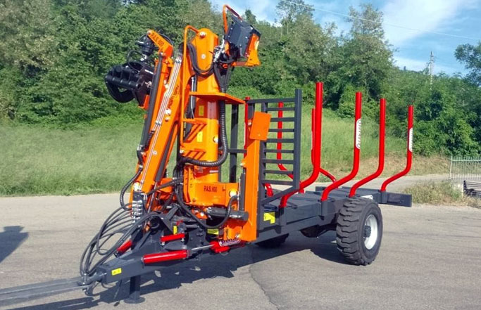 P.A.S. 600 su rimorchio