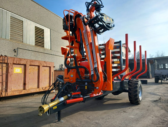 P.A.S. 600 su rimorchio